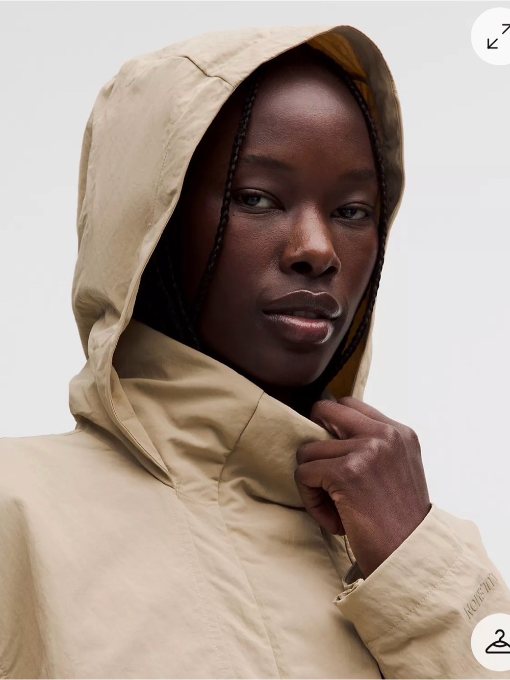Lululemon Always Effortless Jacket- "Evolve". Size Small. Worn once. With hood. - Picture 3 of 12